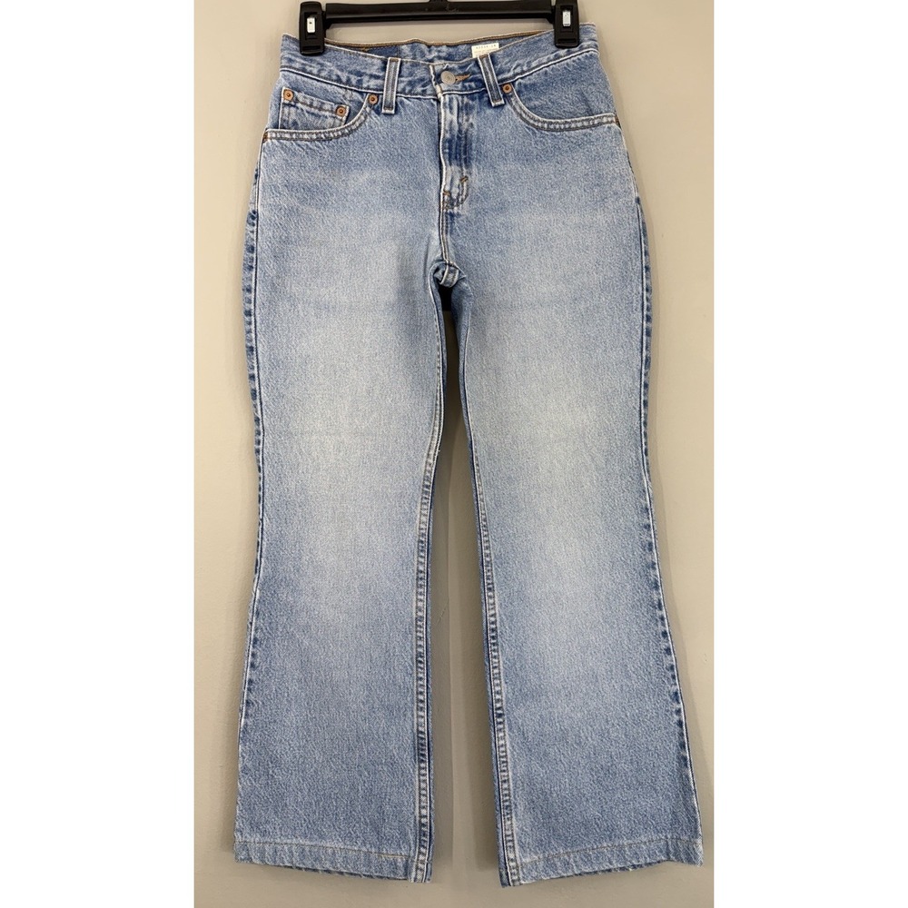 Vtg Levi's 517 Boot Cut Low Rise Tagged Jr 3s Fits (26x25.5) Made In USA